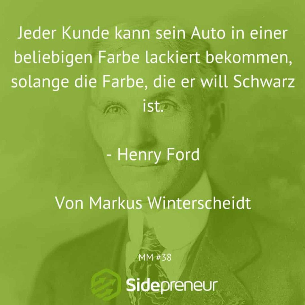 MM #38 - Markus gibt seine Gedanken zu einem Henry Ford Zitat in der 1. Community MM Folge 4 Podcast: Gedanken von Markus zur Community
