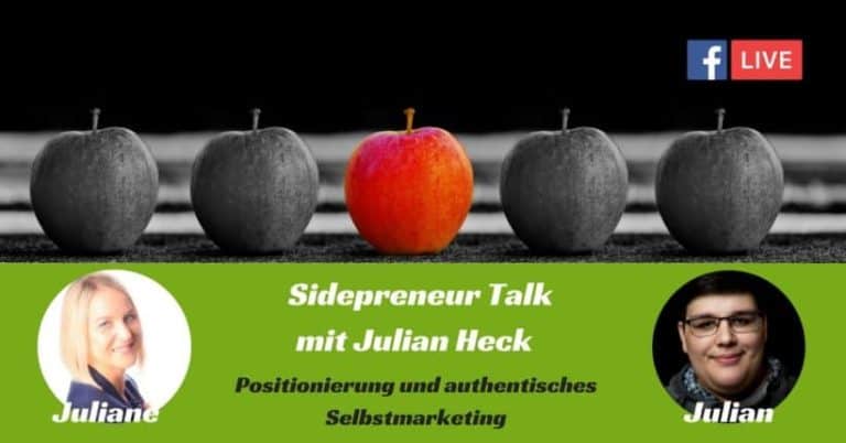 Selbstmarketing und Positionierung mit Julian Heck