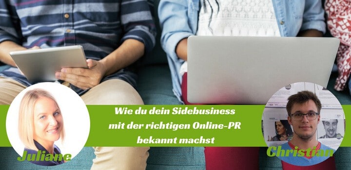 Online-PR für Sidepreneure und ihr Sidebusiness